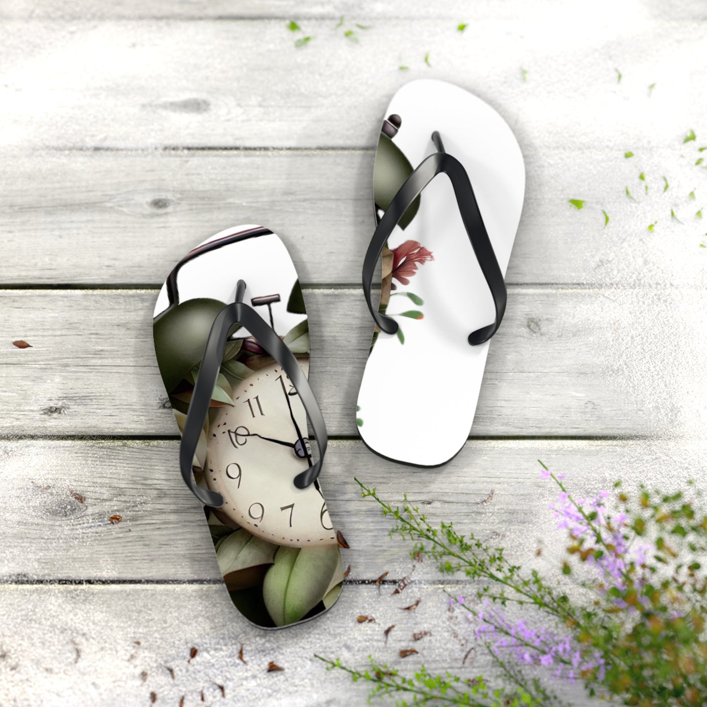 Flip Flop Alarm Clock Botanicals