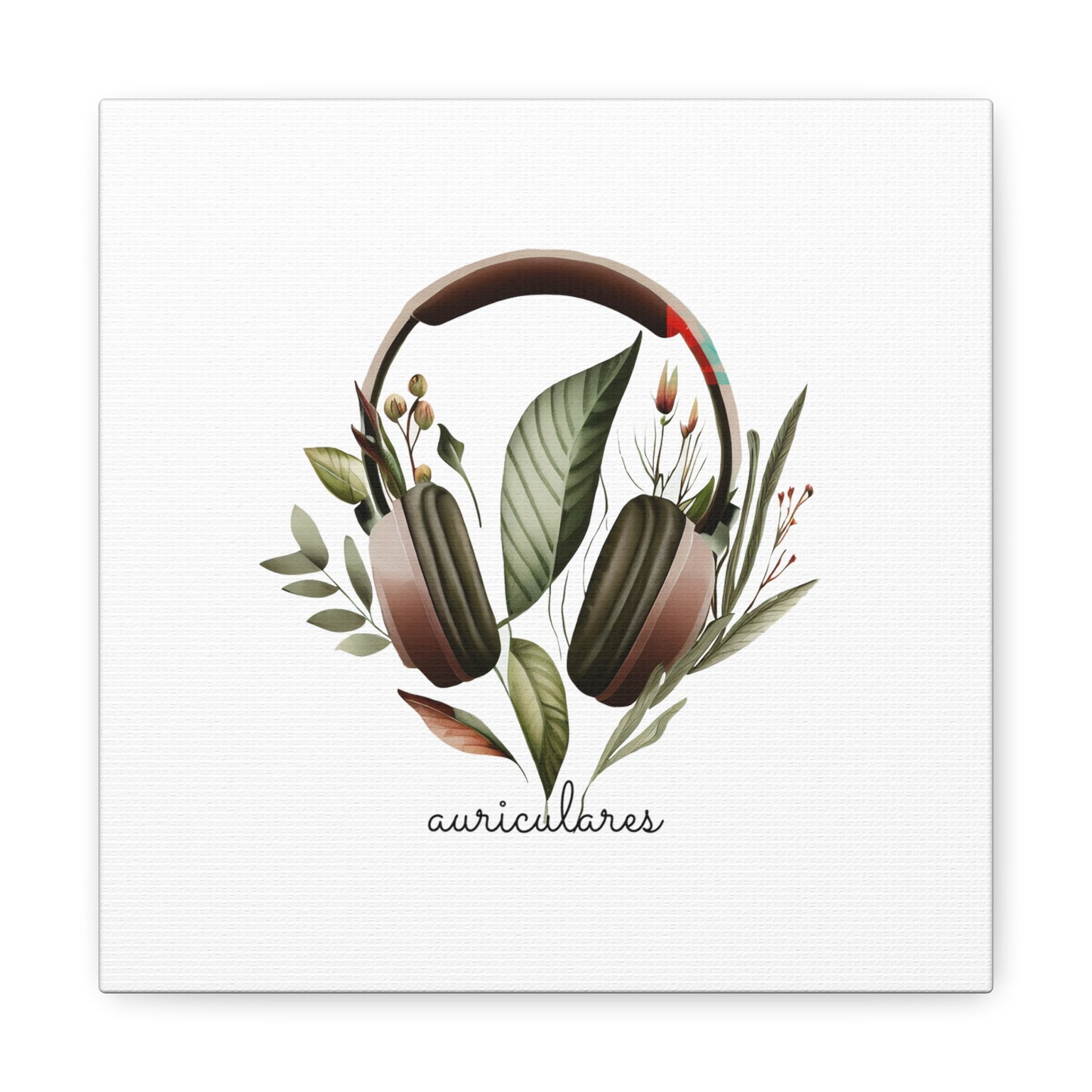 Headphone Botanical